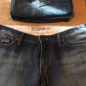 Joe’s wide leg crop jean